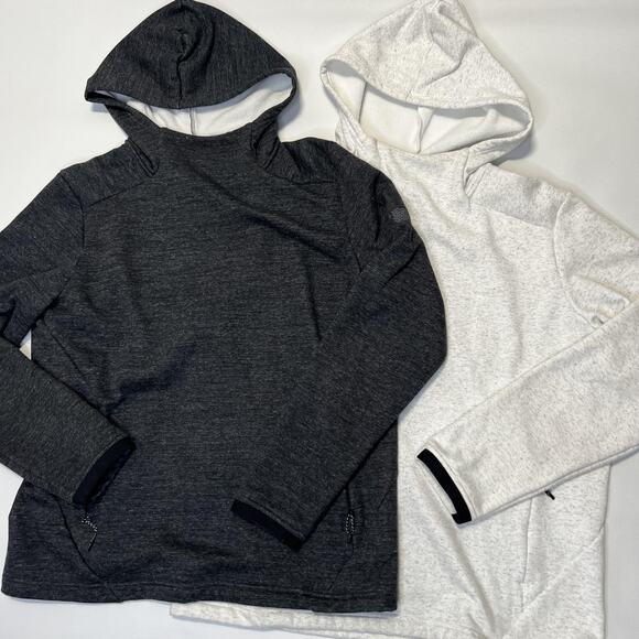 FLX Hoodie Pullover Mens Large 1/4 Zip Fleece Active Outdoor Pockets Lot of 2 - Picture 1 of 10